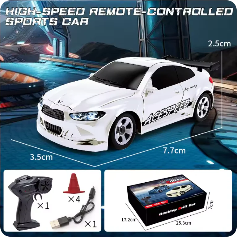 1:64 Scale 4WD High-Speed RC Drift Car - Image 5