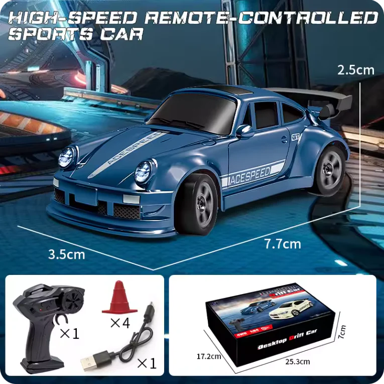 1:64 Scale 4WD High-Speed RC Drift Car - Image 6