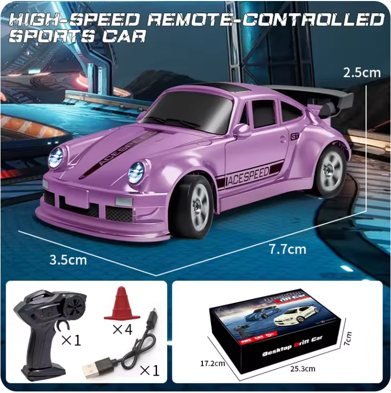1:64 Scale 4WD High-Speed RC Drift Car - Image 8