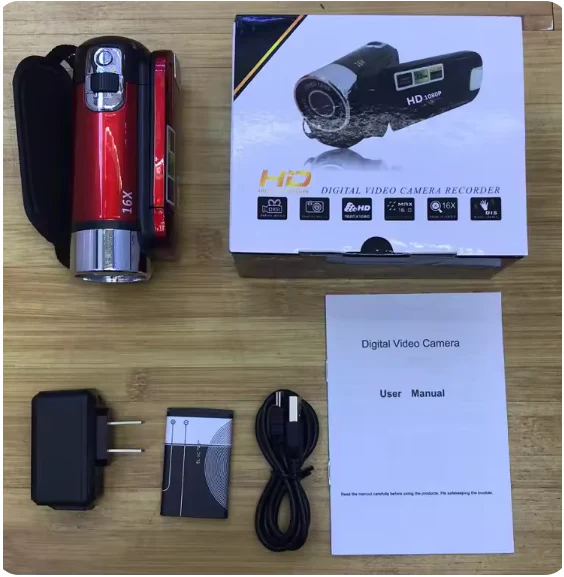1080p Full HD Digital Camcorder with Rotating Screen - Image 10