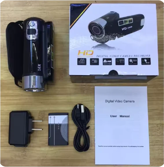 1080p Full HD Digital Camcorder with Rotating Screen - Image 11