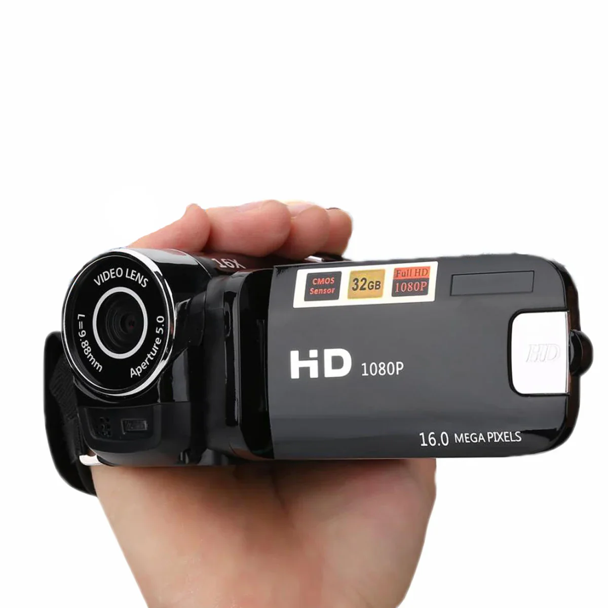 1080p Full HD Digital Camcorder with Rotating Screen - Image 2