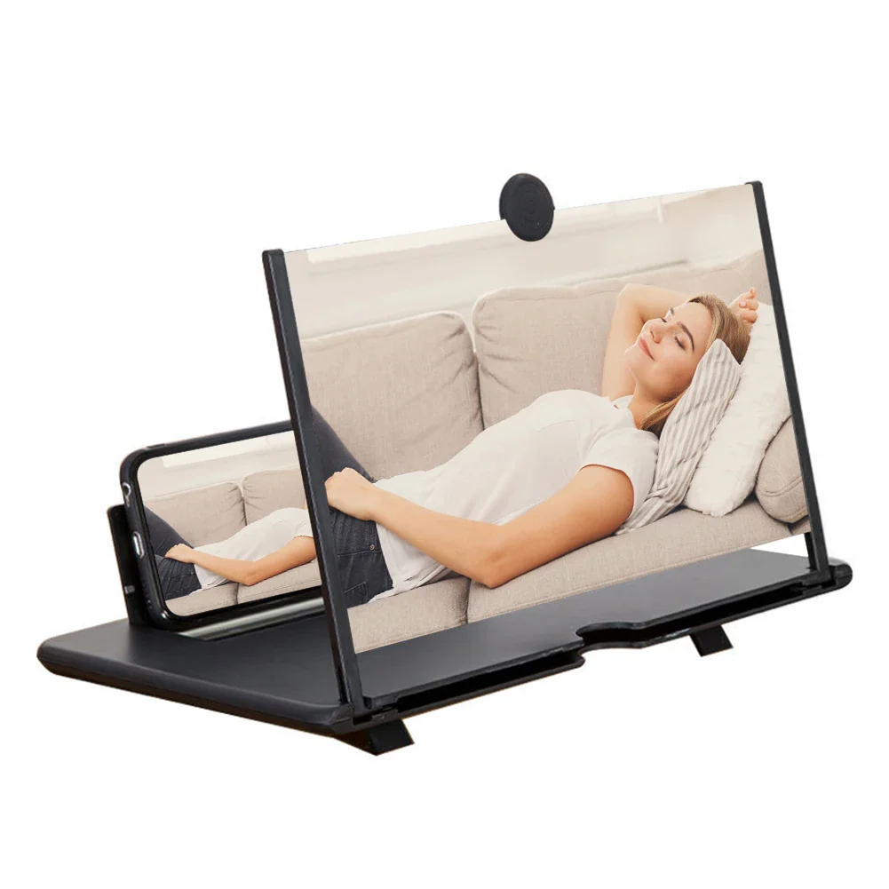 11-Inch 3D Mobile Phone Screen Magnifier with Folding Stand - Image 8