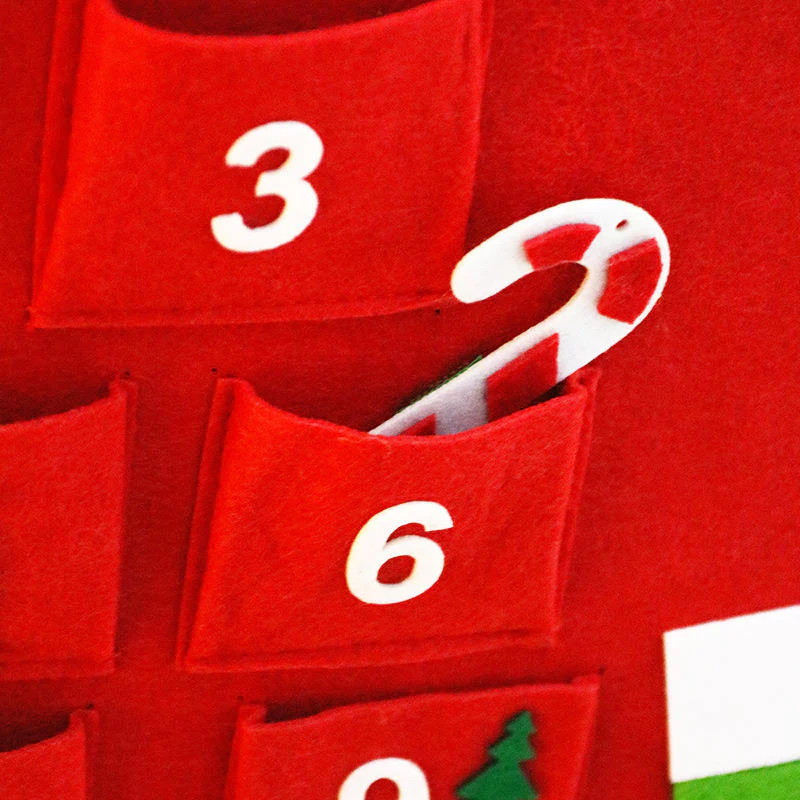 DIY Felt Snowman Advent Calendar – Hanging Countdown to Christmas for Kids - Image 3