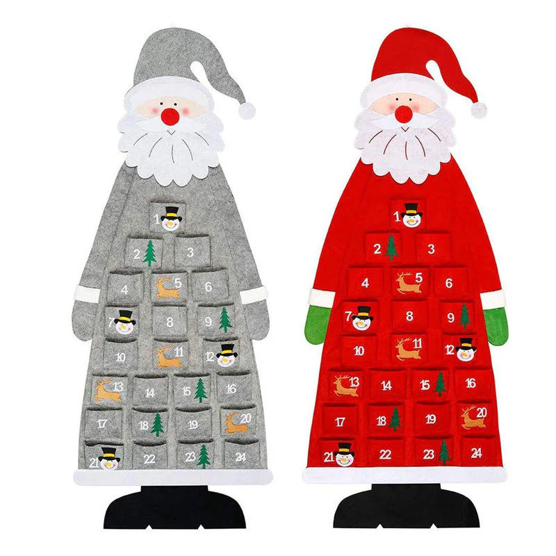 DIY Felt Snowman Advent Calendar – Hanging Countdown to Christmas for Kids - Image 6