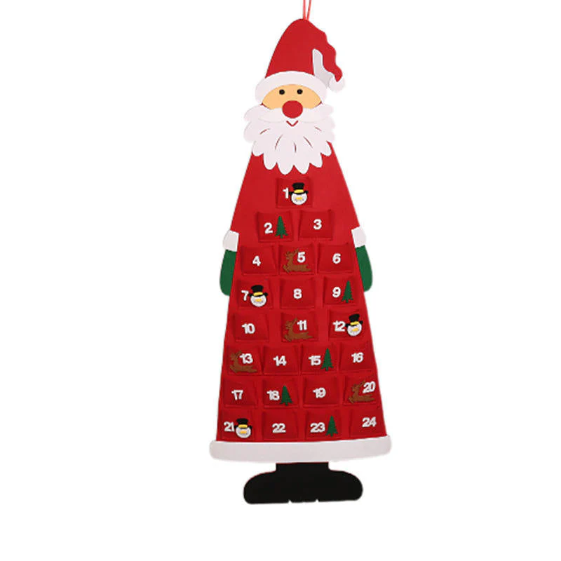 DIY Felt Snowman Advent Calendar – Hanging Countdown to Christmas for Kids - Image 8