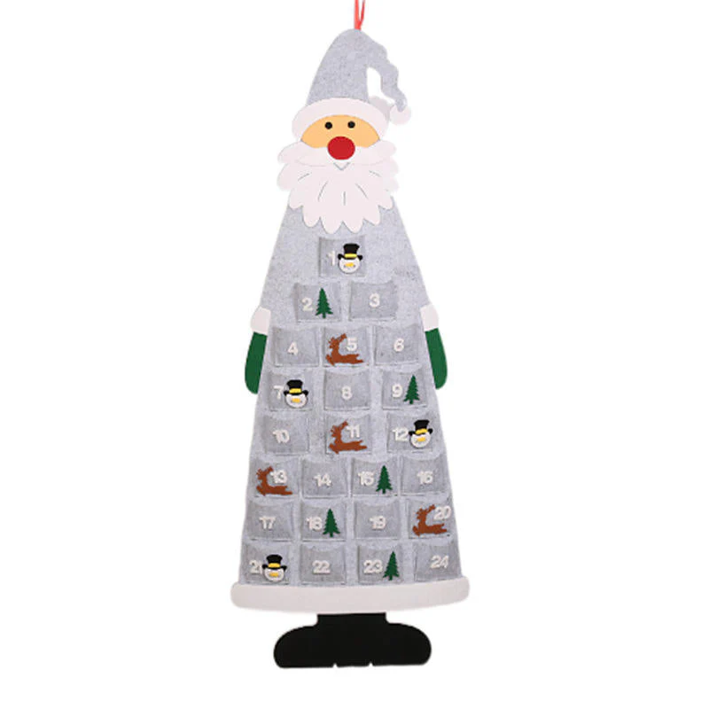 DIY Felt Snowman Advent Calendar – Hanging Countdown to Christmas for Kids - Image 9