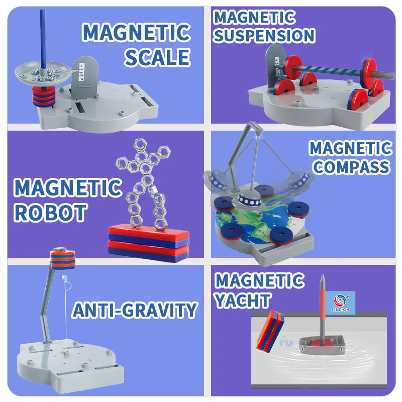 12-in-1 Anti-Gravity Magnetic Science Experiment Kit - Image 3