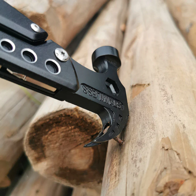 15-in-1 Multi-Tool Hammer & Pliers β Folding Stainless Steel Survival Gear for Camping, Hiking & EDC - Image 3