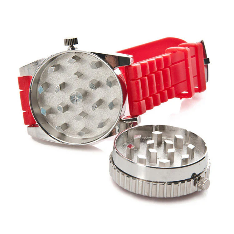 2-in-1 Handheld Spice Crusher with Silicone Strap – Functional Wristwatch & Portable Grinding Tool - Image 5