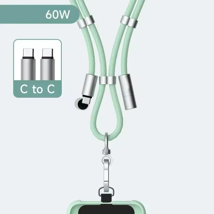 2-in-1 Phone Lanyard Charging Cable (USB-C) - Image 8