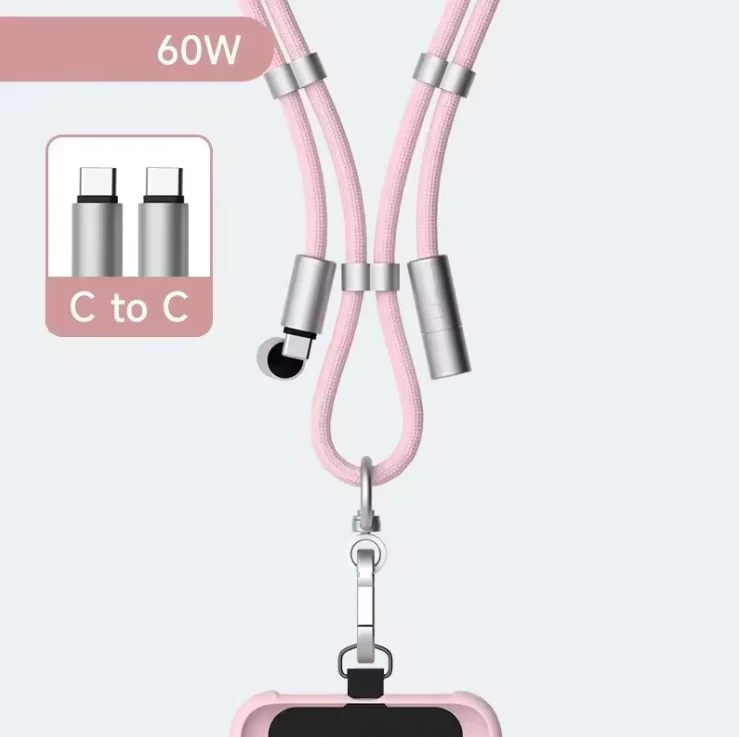 2-in-1 Phone Lanyard Charging Cable (USB-C) - Image 9