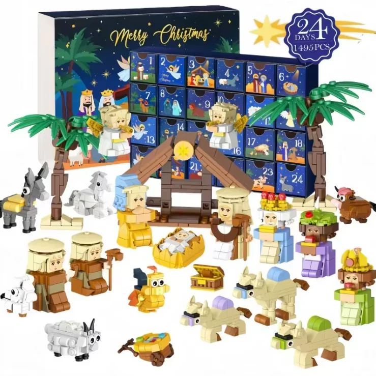 2025 Advent Calendar with Toys – 24-Day Surprise Box Set for Kids - Image 10