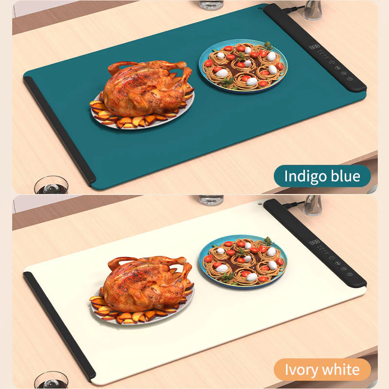 2025 Foldable Electric Food Warming Mat – Fast-Heating Silicone Warming Tray – Smart Temperature Control & Auto Shut-Off - Image 5