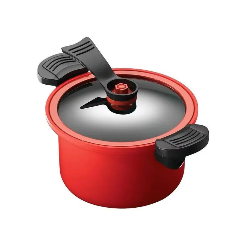 3.5L Non-Stick Micro-Pressure Stew Pot – Universal Soup & Meat Cooking Pot - Image 5