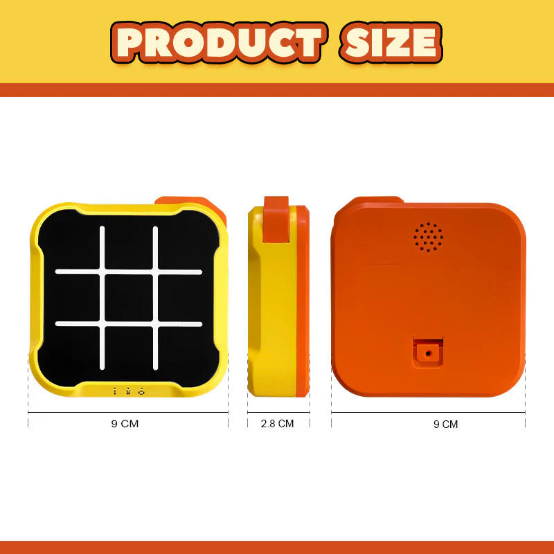 3-in-1 Classic Pocket Puzzle Game Console | Tic-Tac-Toe, Maze & Bolt - Image 5