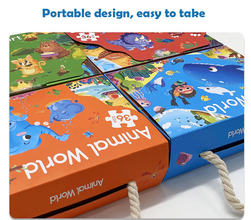 36-Piece Cartoon Jigsaw Puzzle Set - Image 2