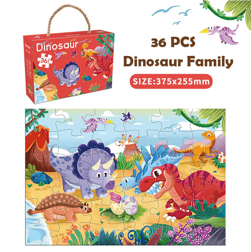 36-Piece Cartoon Jigsaw Puzzle Set - Image 6
