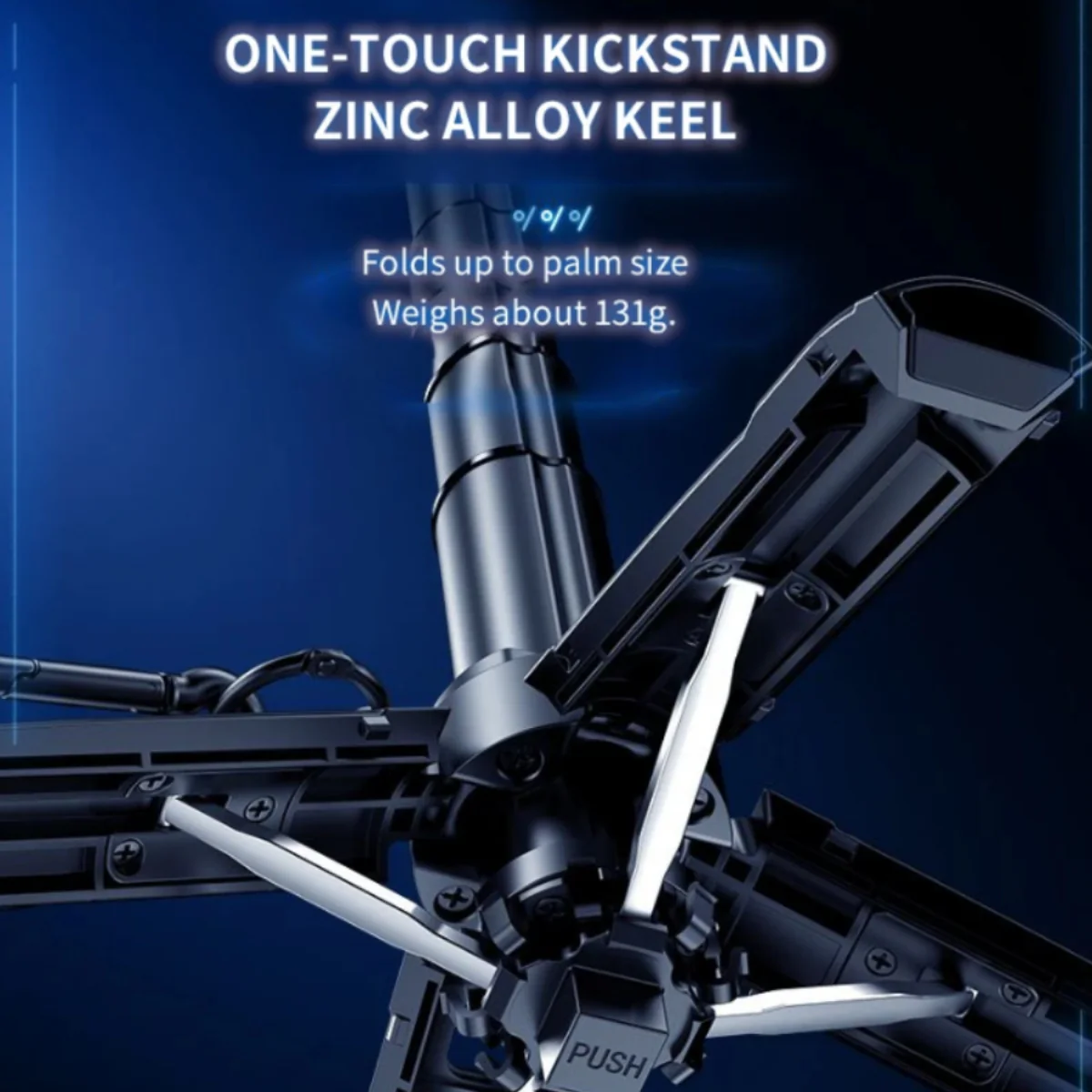 4-in-1 Extendable Selfie Stick Tripod with Detachable Remote - Image 4