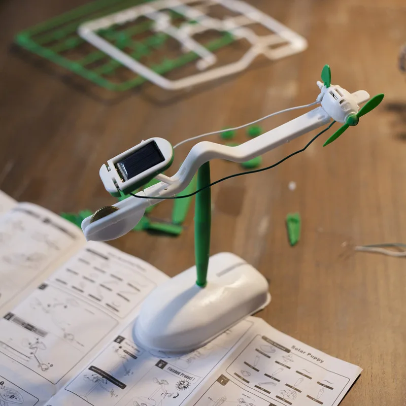 6-in-1 Solar Robot DIY Building Kit for Kids - Image 5