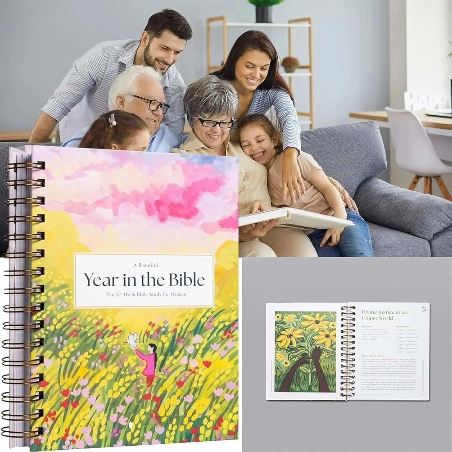 A Beautiful Year in The Bible: Spiral-Bound Study Guide - Image 3