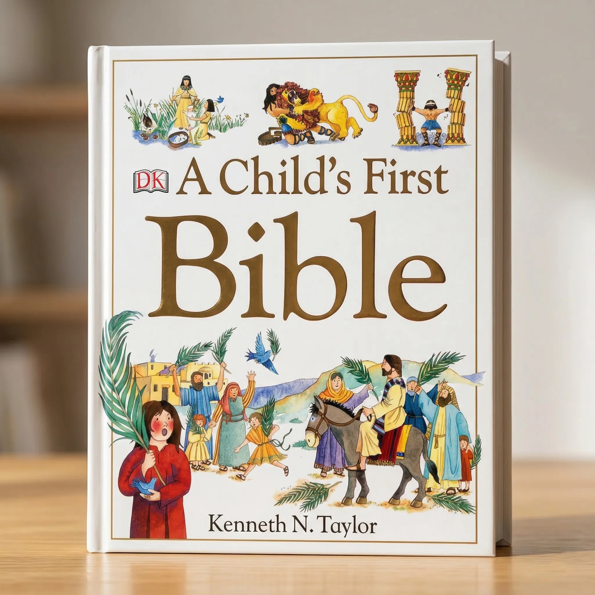 A Child's First Bible: Illustrated Hardcover Edition