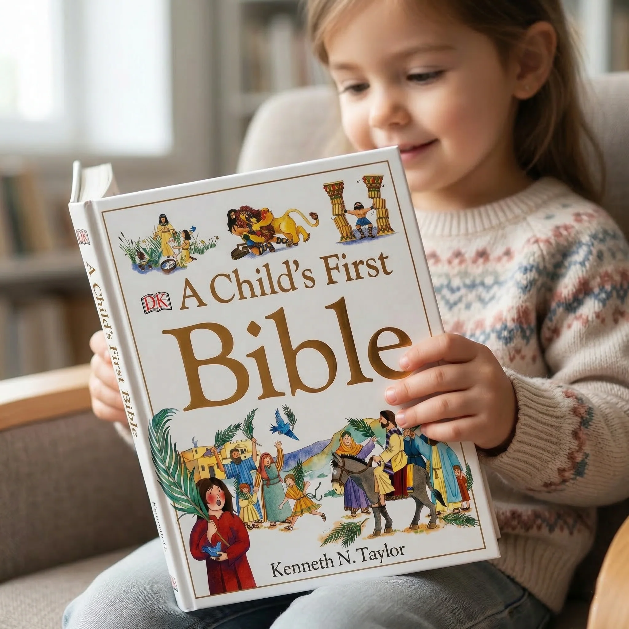 A Child's First Bible: Illustrated Hardcover Edition - Image 3