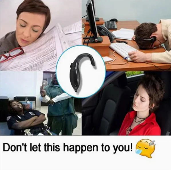 ABS Vibration Anti-Sleep Alarm for Drivers – Fatigue Warning Device, Ear-Mounted Stay Awake Safety Alert for Long Distance Driving - Image 5