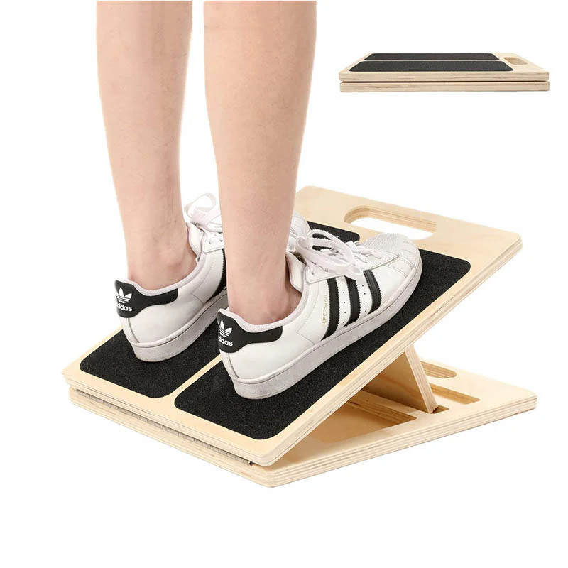 Adjustable Wooden Calf Stretch Slant Board (5 Levels) - Image 4