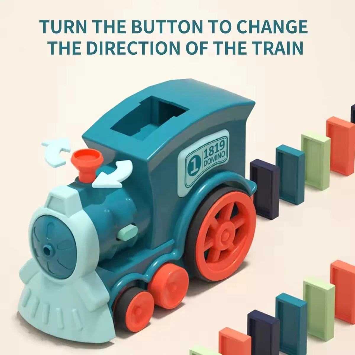 Automatic Domino Train-Electric Train