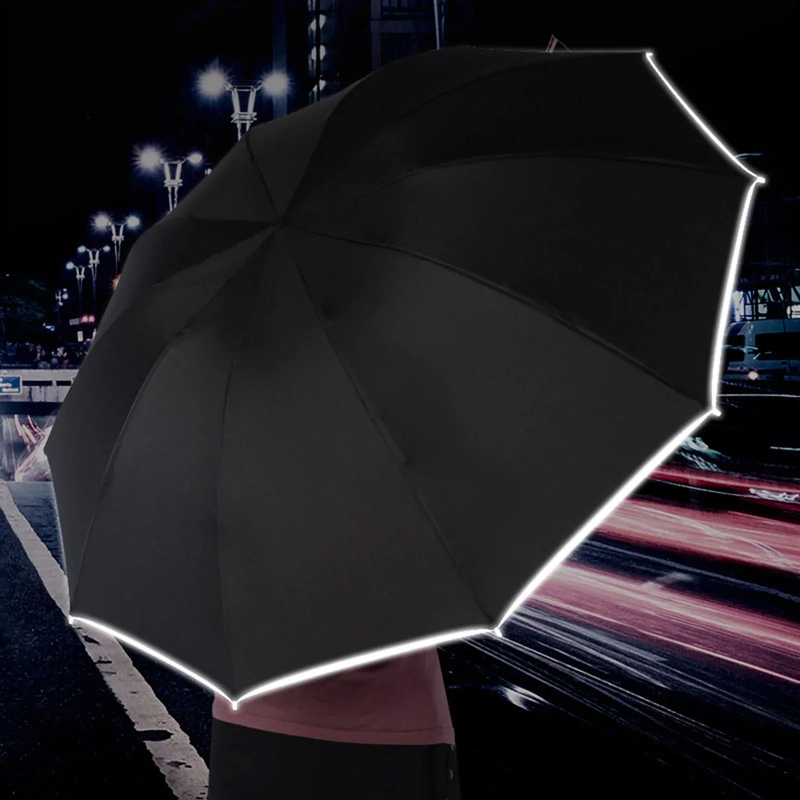 Automatic LED All-Weather Umbrella