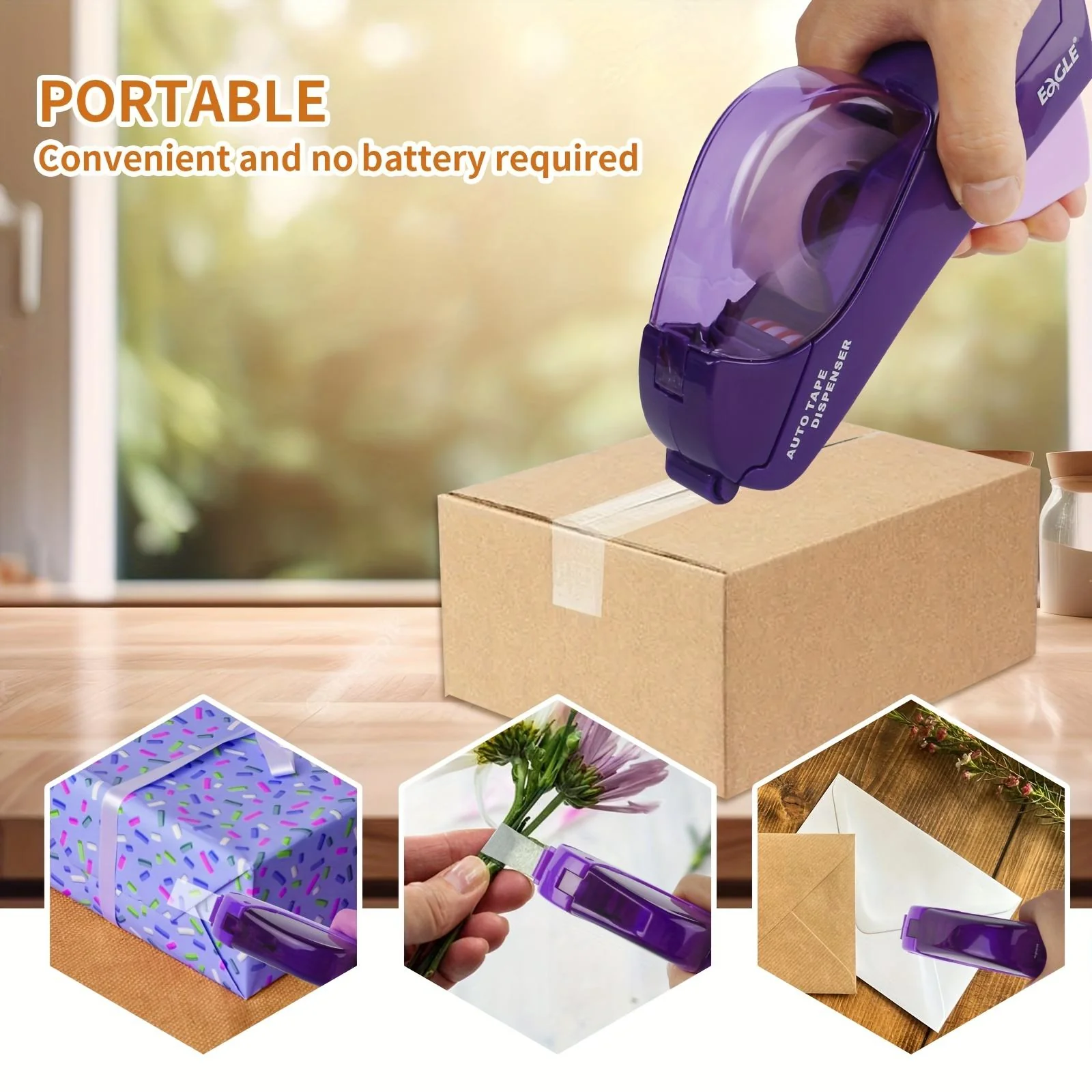 Automatic Trigger Squeeze Tape Dispenser - Image 2
