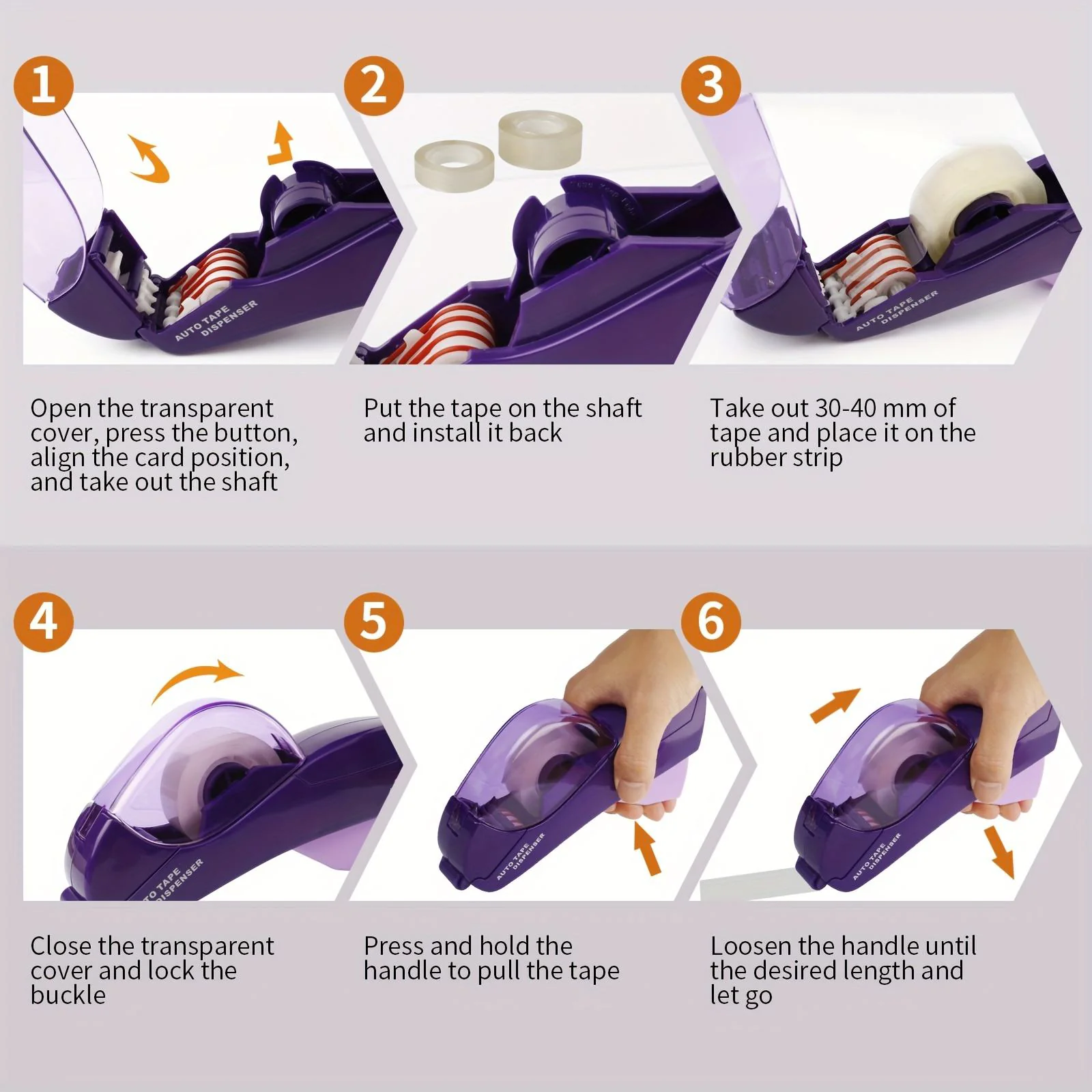 Automatic Trigger Squeeze Tape Dispenser - Image 4
