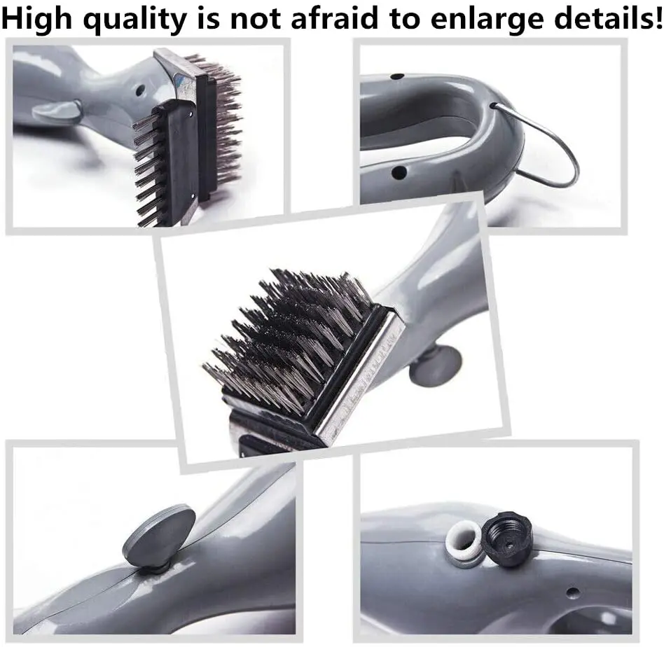 BBQ Grill Steam Cleaning Brush - Image 4
