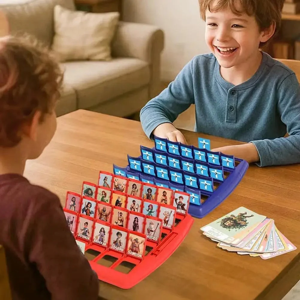 Bible Character Guessing Chess Board Game for Kids - Image 7