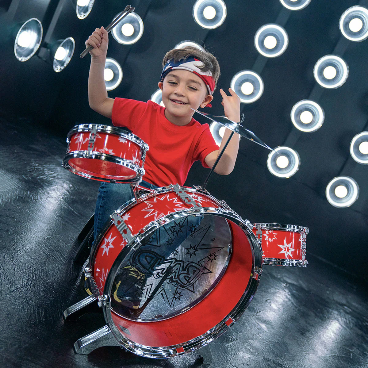 Big Band Kids Drum Set – Complete Beginner Drum Kit - Image 5