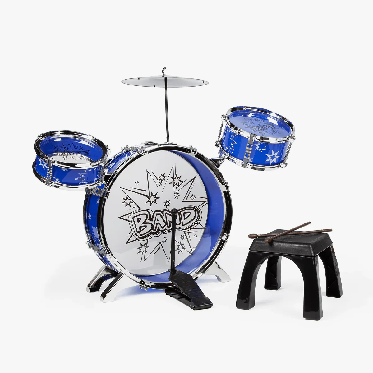 Big Band Kids Drum Set – Complete Beginner Drum Kit - Image 6