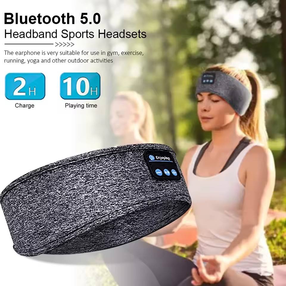 Bluetooth Sleeping Headband with Wireless Earphones - Image 3