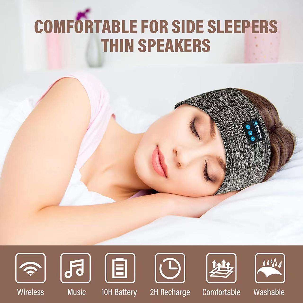Bluetooth Sleeping Headband with Wireless Earphones - Image 4