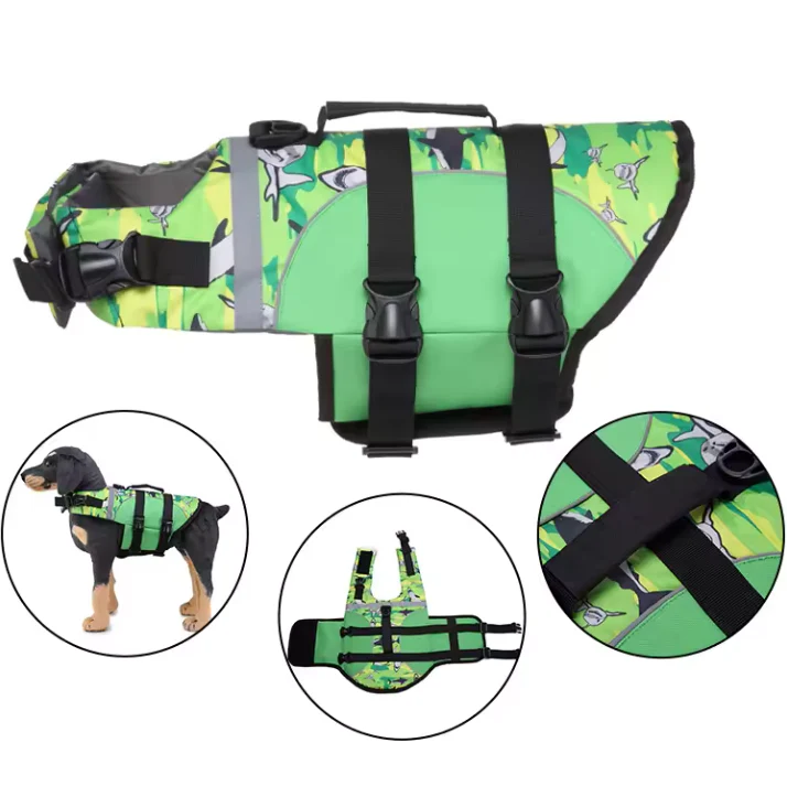 Breathable Reflective Pet Flotation Life Vest - Image 11