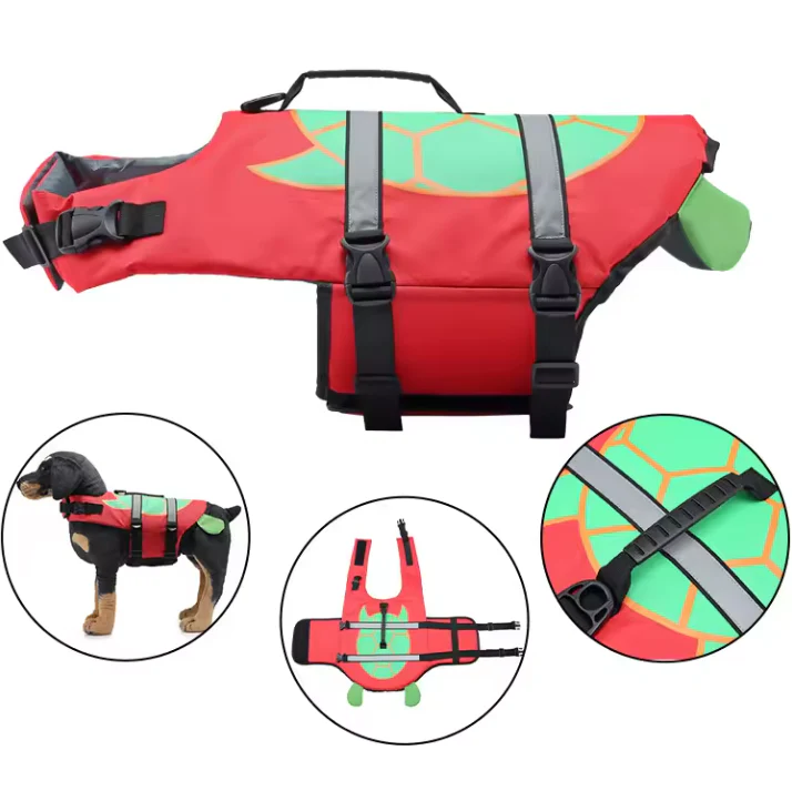 Breathable Reflective Pet Flotation Life Vest - Image 17