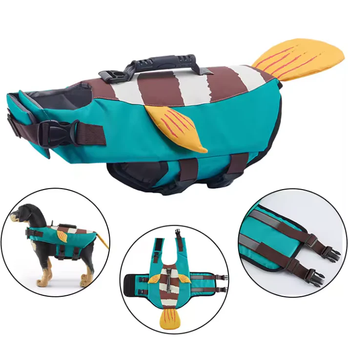 Breathable Reflective Pet Flotation Life Vest - Image 26