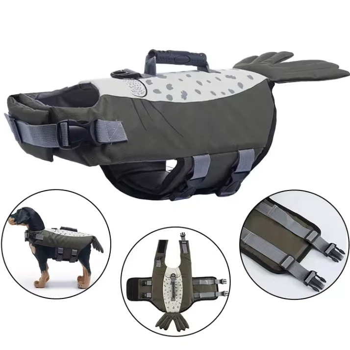 Breathable Reflective Pet Flotation Life Vest - Image 27