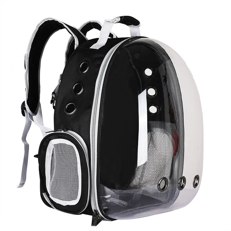Breathable Transparent Space Capsule Pet Backpack – Expandable Travel Carrier for Small Cats & Dog - Image 4