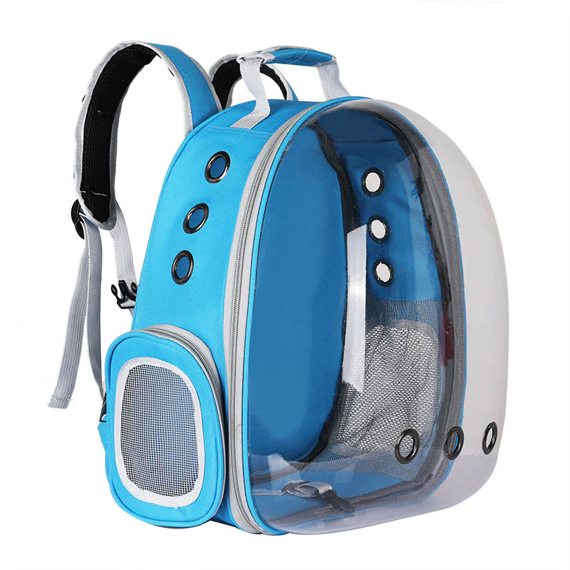 Breathable Transparent Space Capsule Pet Backpack – Expandable Travel Carrier for Small Cats & Dog - Image 5
