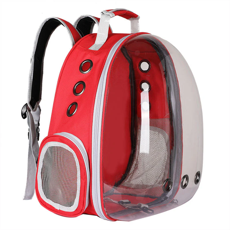Breathable Transparent Space Capsule Pet Backpack – Expandable Travel Carrier for Small Cats & Dog - Image 6