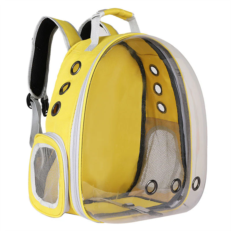 Breathable Transparent Space Capsule Pet Backpack – Expandable Travel Carrier for Small Cats & Dog - Image 7