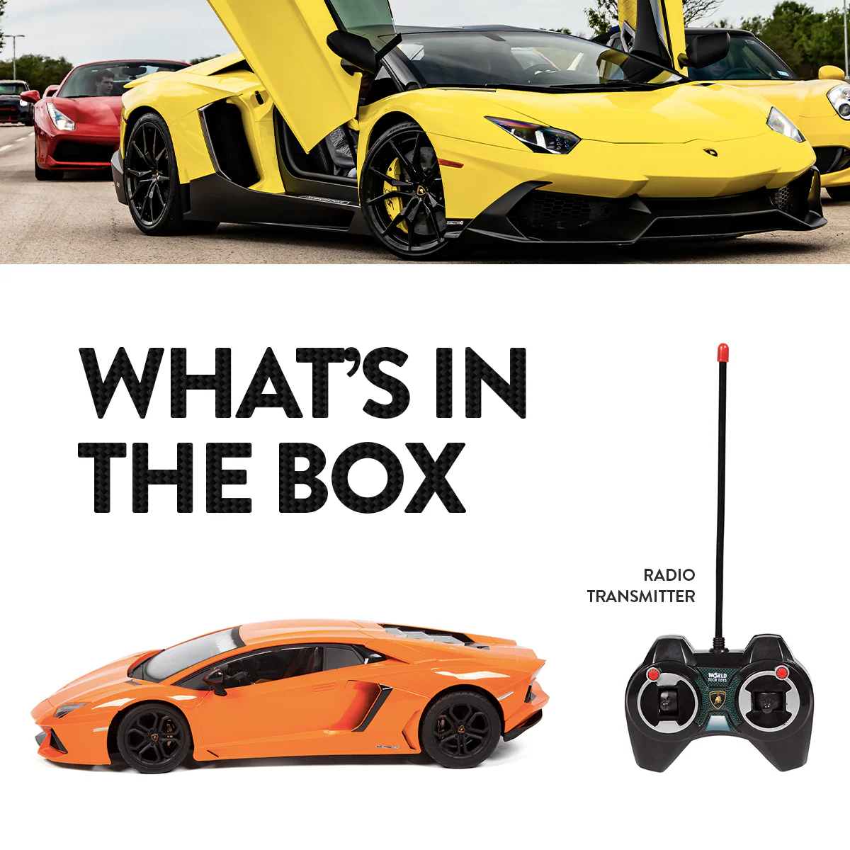 High-Speed RC Supercar Bundle โ Chiron & Aventador Style - Image 5