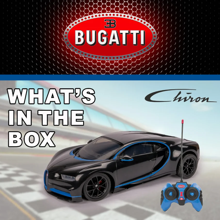 Bugatti Chiron RC Luxury Sports Car - 1:14 Scale Replica - Image 3