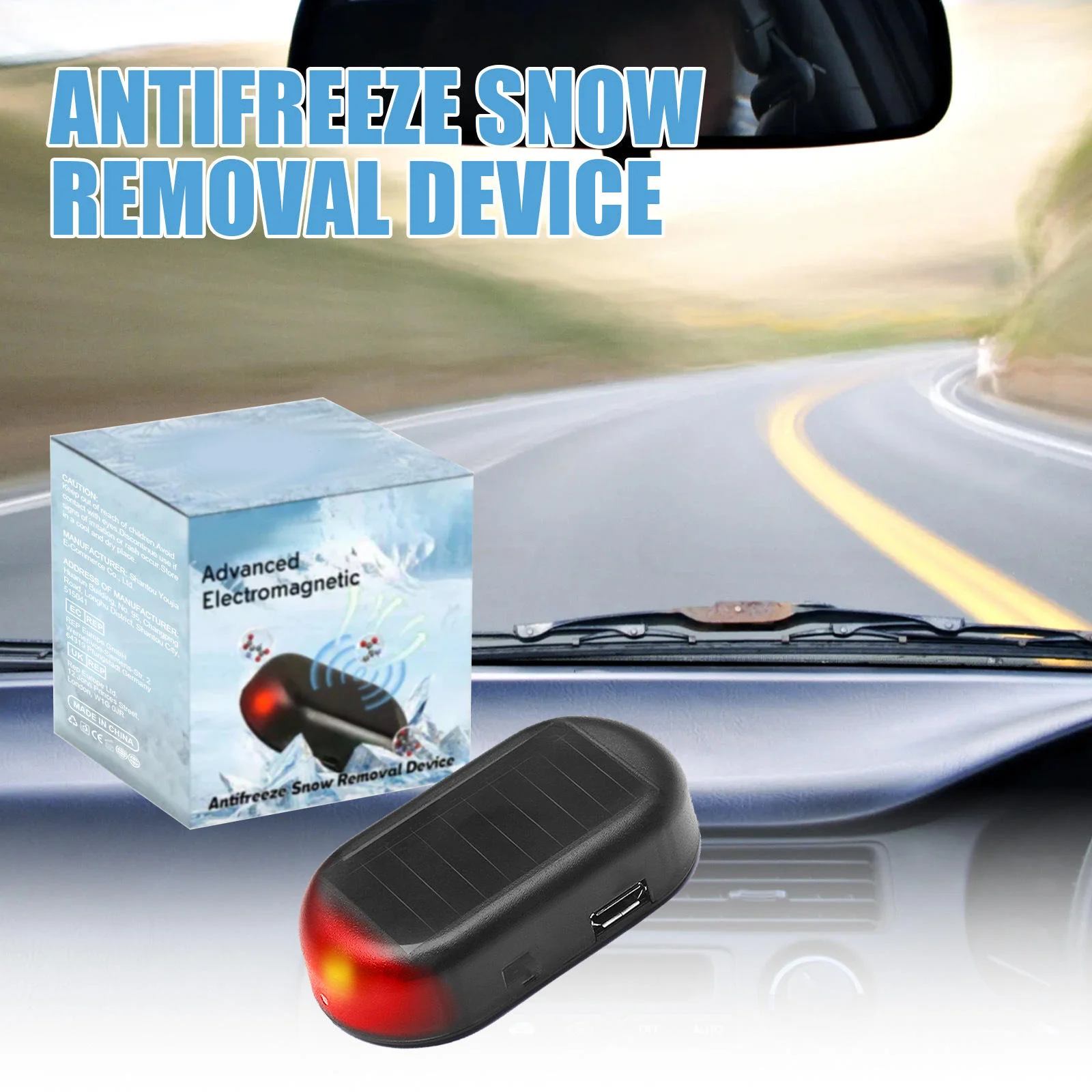 Car Windshield Anti-Ice & Snow Protection Device - Image 2
